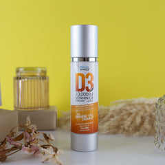 BIOLABS PRO D3 cream pump ensures precise daily dosing