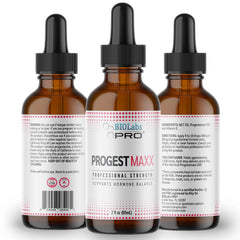 Biolabs PRO Progest MAXX oil pump demonstrating easy daily dosing.