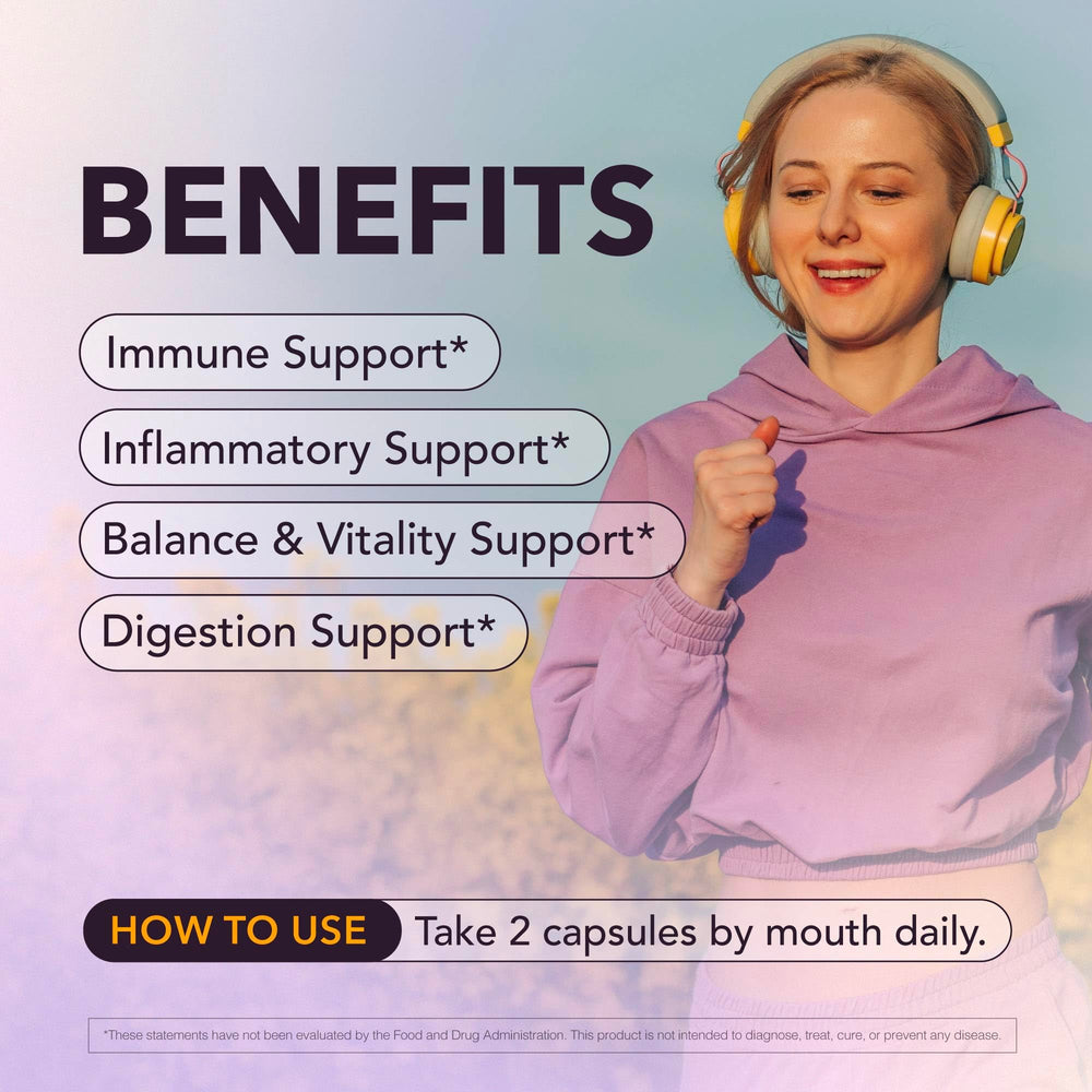 Bioligent capsules ready for daily routine, convenient for easy meals.