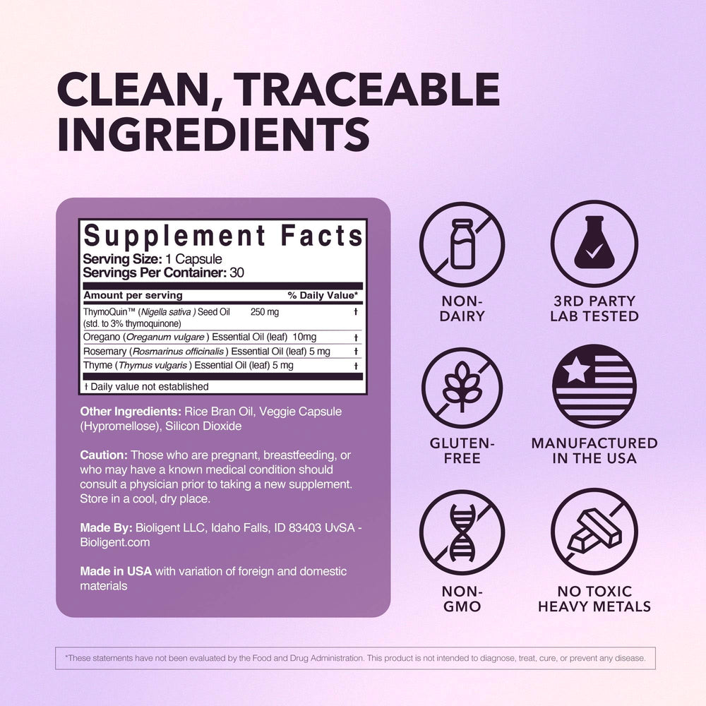 Bioligent third-party tested label signals purity and product integrity.