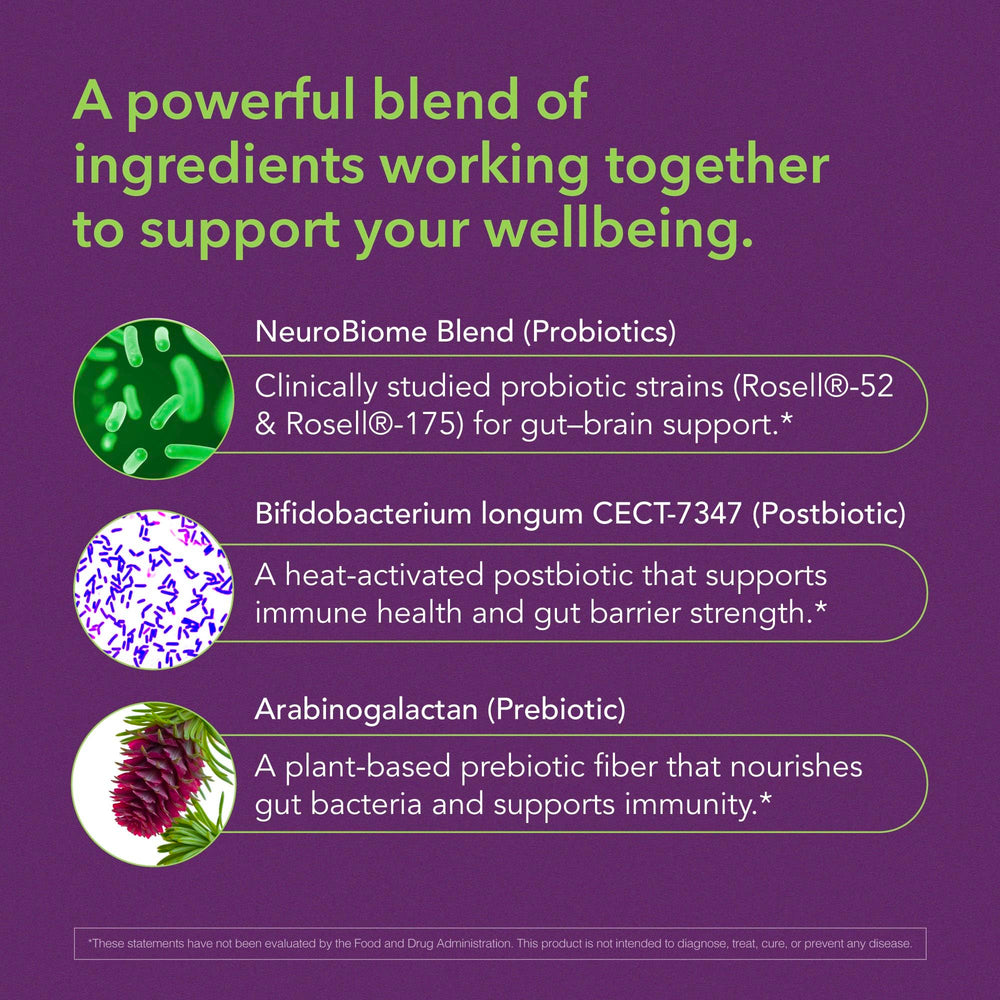 BIOLIGENT Tribiotic capsule closeup highlights triple-action formula.