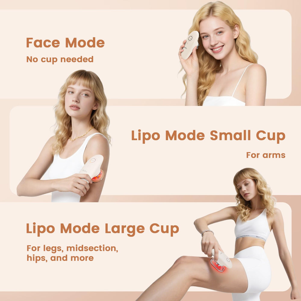 Biollor cordless, portable body sculpting tool in hand.