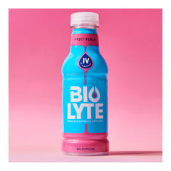 BIOLYTE recovery shot illustrates post-indulgence rehydration benefits