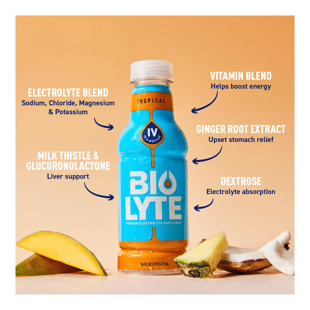 BIOLYTE HSA/FSA eligible electrolyte drink icon for flexible payment.