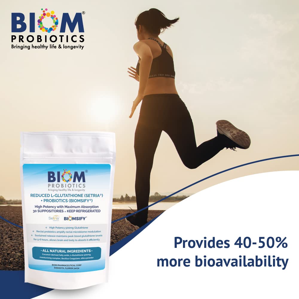 Biom Probiotics Bacillus Coagulans probiotic bottle promoting gut balance
