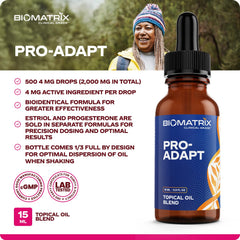 BioMatrix rice bran oil close-up highlights clean ingredient composition.