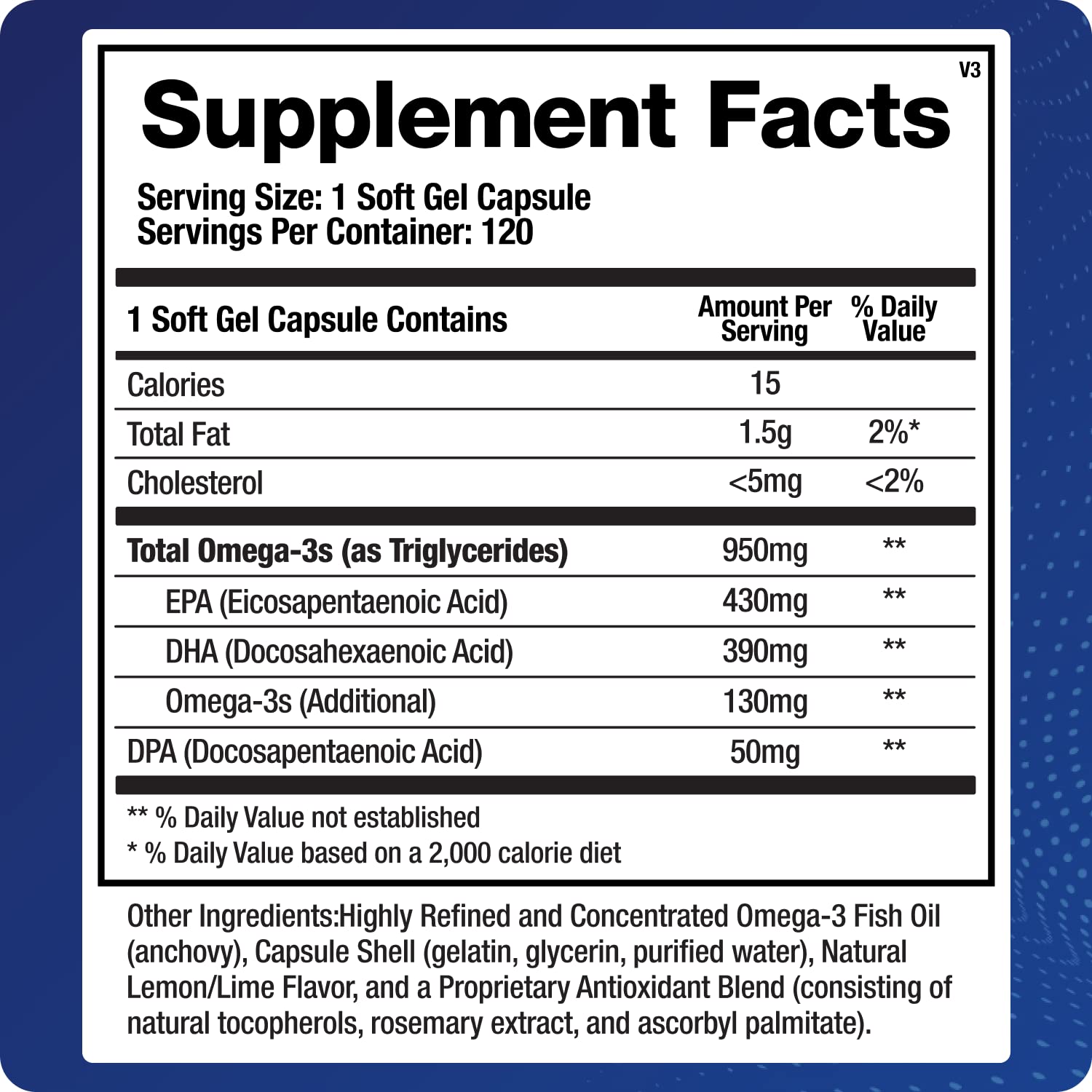 BioMatrix Support Omega softgels close-up highlights burp-free design for comfortable use.
