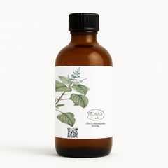 BIOMIX peppermint oil bottle used to flavor desserts and beverages.