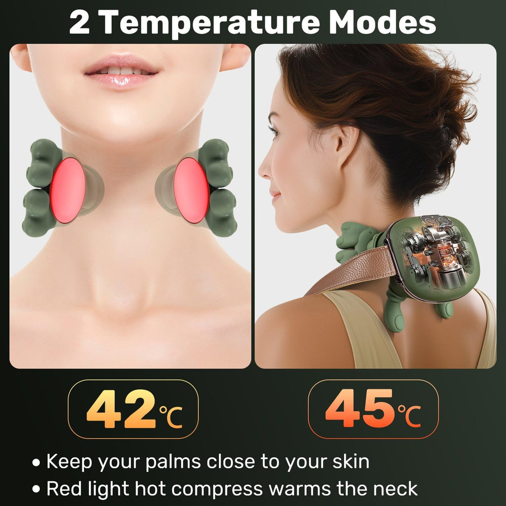 Bionic Heated Massager Master cordless operation for portable massage anywhere.
