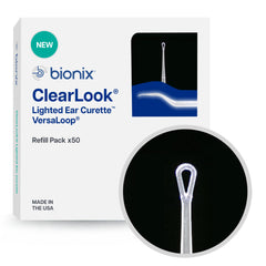 Bionix ClearLook VersaLoop curette refill with 3mm tip for precise earwax removal.