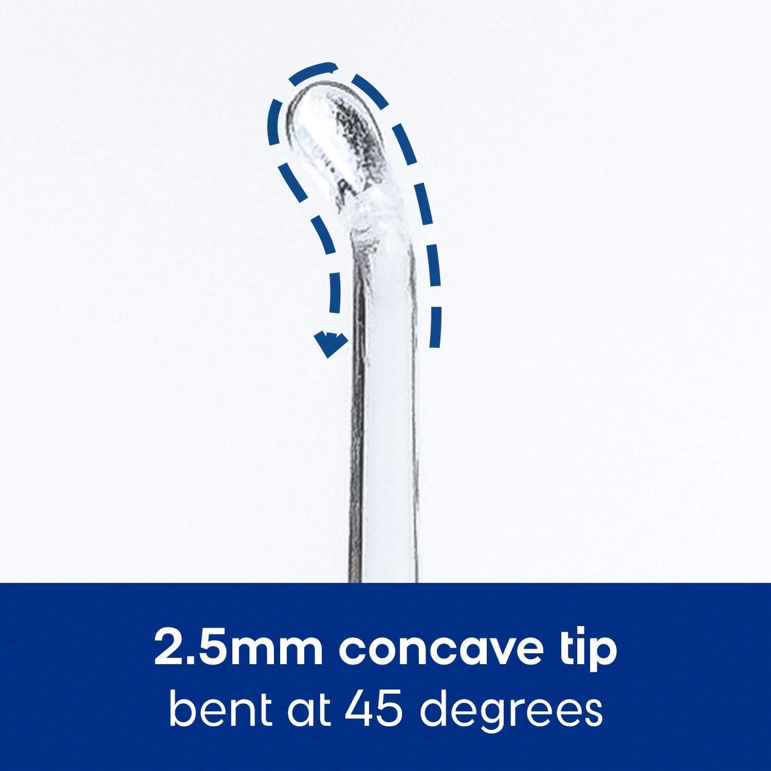 Bionix flexible stainless steel curettes reduce patient discomfort during cleaning.