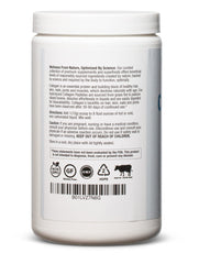 BioOptimal Collagen Peptides unflavored powder blending seamlessly in a glass of liquid.