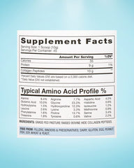 BioOptimal Collagen Peptides Powder in coffee creamer demonstrates flavorless versatility.