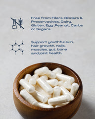 Daily-use image showing supplements alongside a healthy routine.