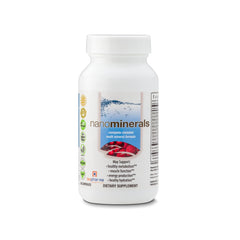 Biopharma Scientific NanoMinerals bottle front view for easy daily mineral support.