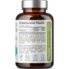 Label highlights energy metabolism and skin support.