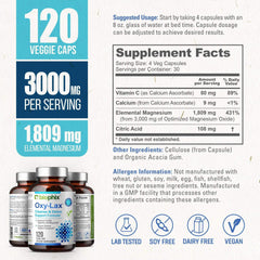 Biophix Oxy-Lax free vitamin D offer box promo