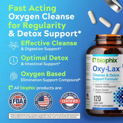 Biophix Oxy-Lax USA manufacturing seal signals safety and standards