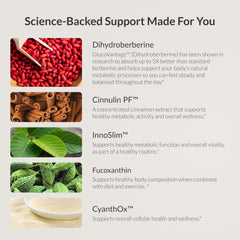 BIOptimizers Berberine Breakthrough label detail shows ingredients and usage