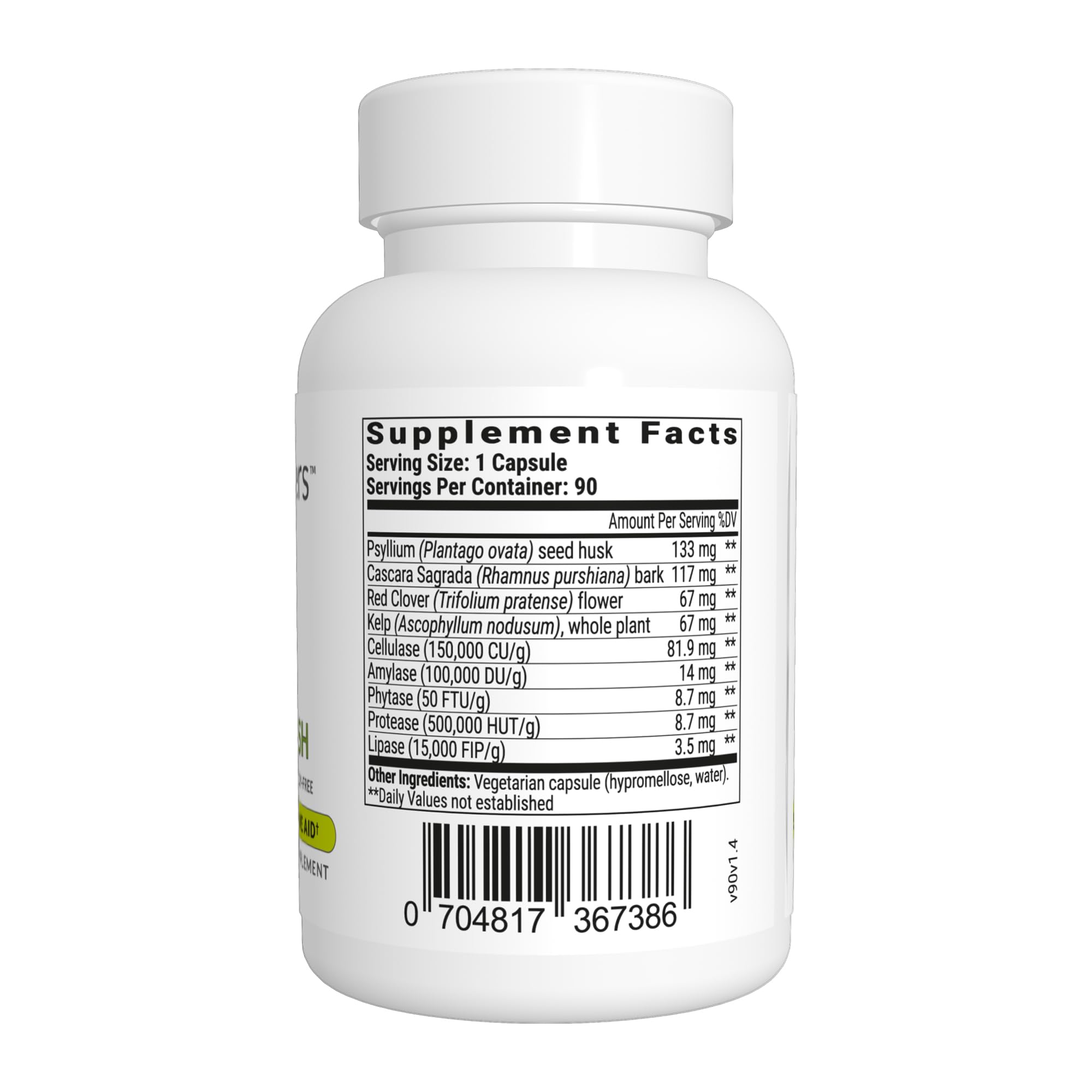 BIOptimizers Herbal Power Flush capsules ready for daily bowel health support