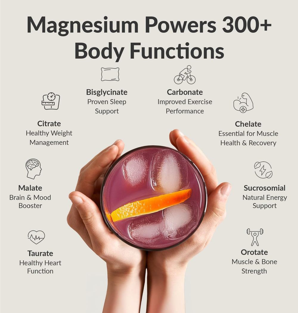 BIOptimizers Magnesium Breakthrough Drink label closeup with natural Katemfe flavor