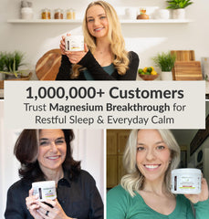 BIOptimizers Magnesium Breakthrough stress-balance routine highlights mood and tension relief possibilities.