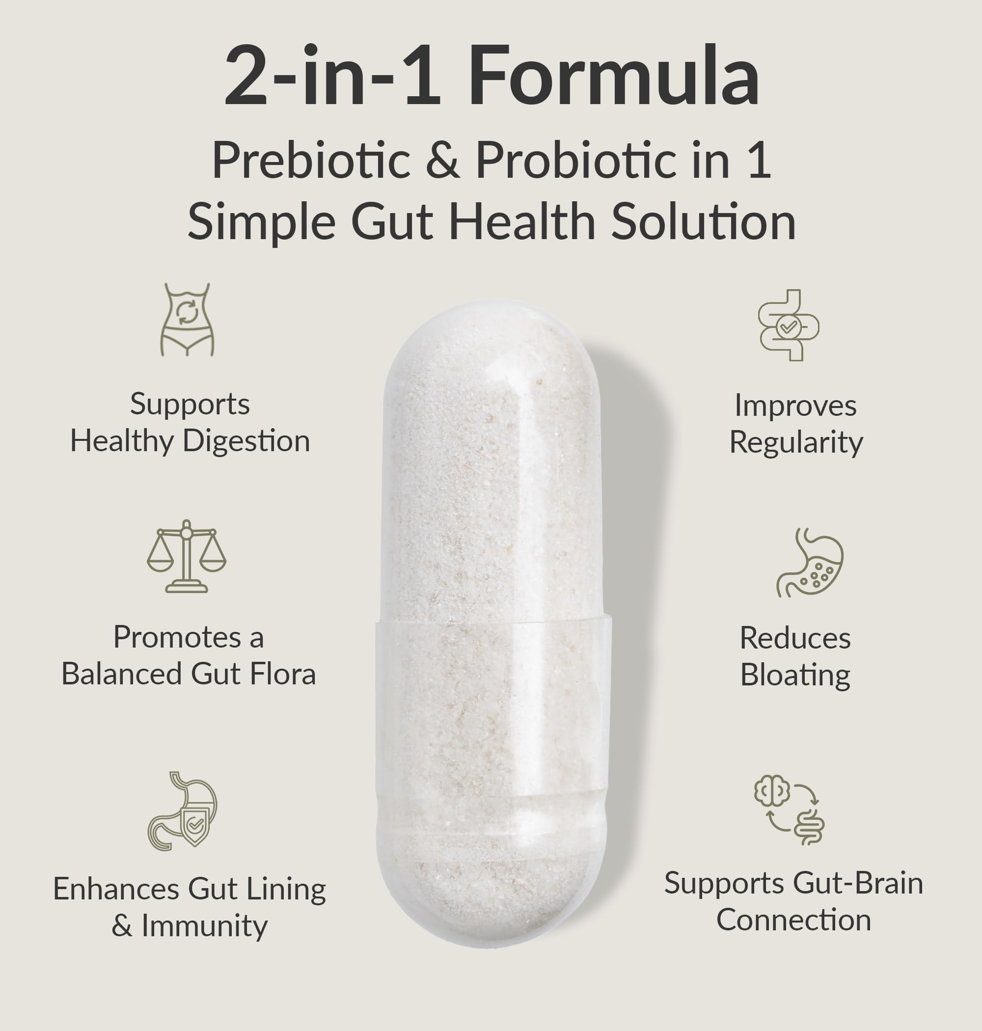 BIOptimizers Probiotic Breakthrough capsules ready for everyday digestion support on the go.