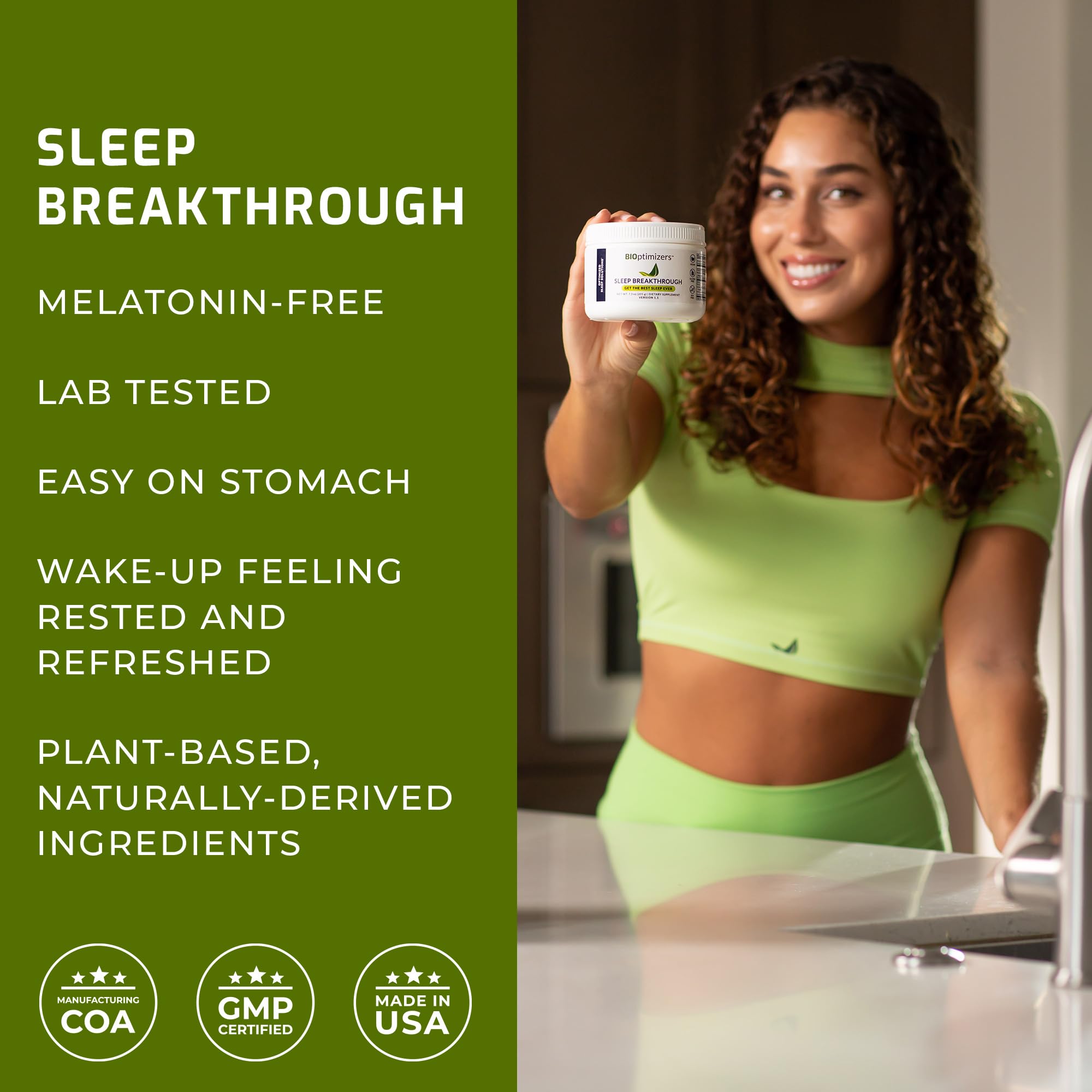 BIOptimizers Sleep Breakthrough scoop for precise nightly dosing.