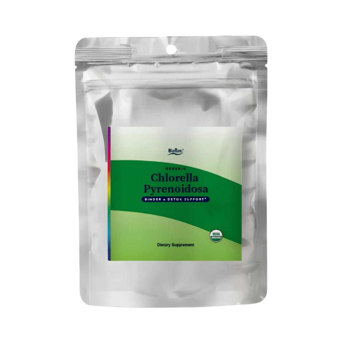 BioPure Chlorella Pyrenoidosa 400 tablets in bottle for daily cleanse support