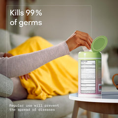 BIOPURE paraben-, sulfate-, and phthalate-free wipes for daily use.