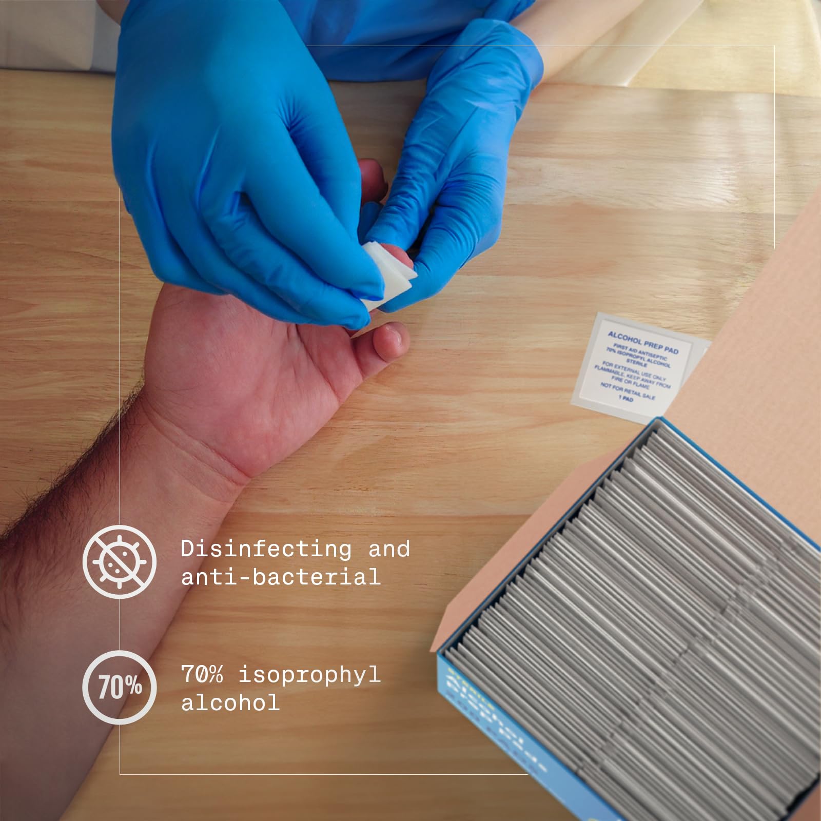 Biopure pads ideal for home first aid kit essentials