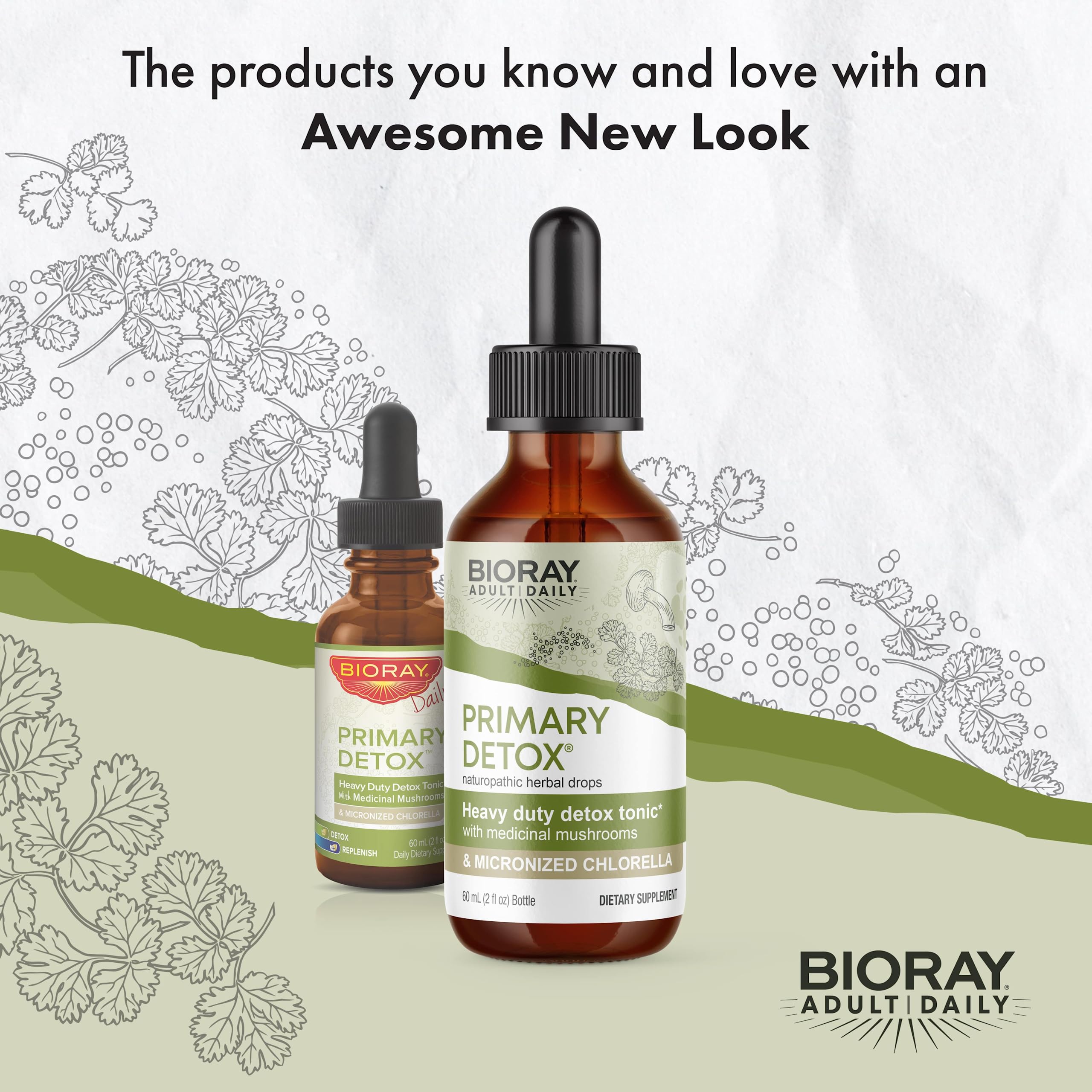 BIORAY Daily Primary Detox dosage spoon ready for easy daily supplementation