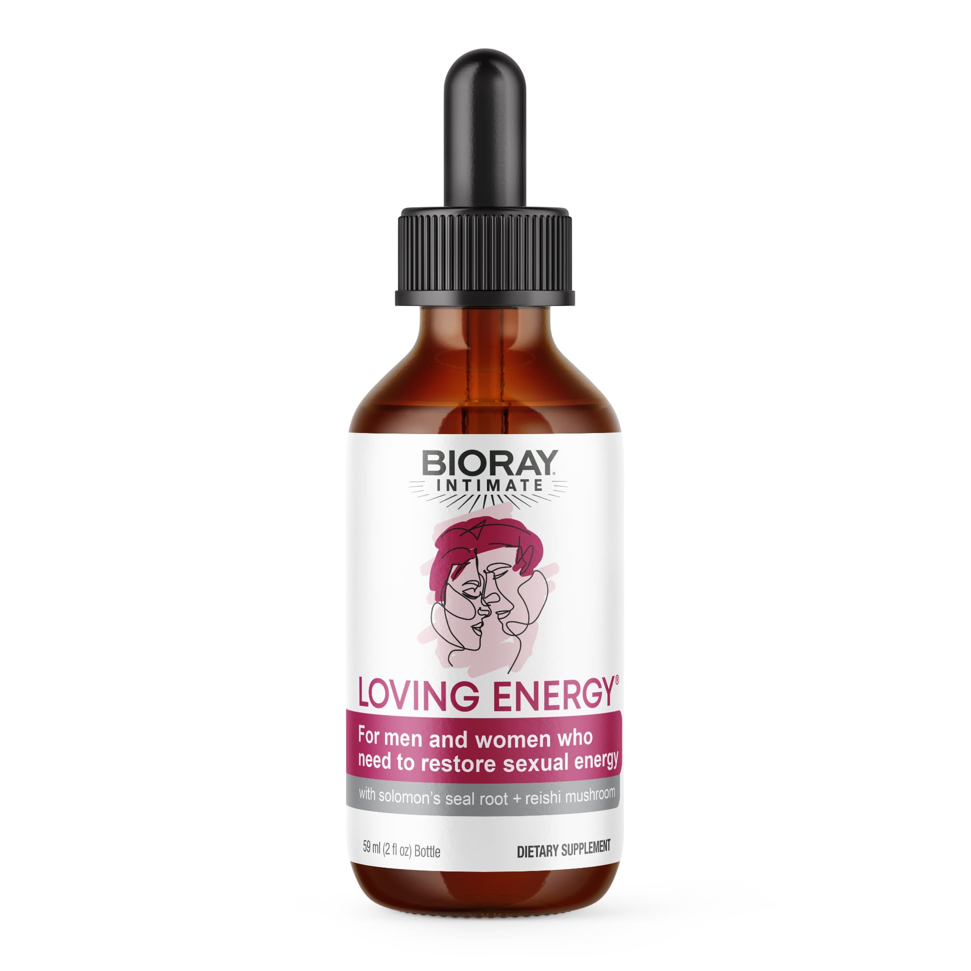 BIORAY Intimate Loving Energy bottle ready for daily use to support vitality
