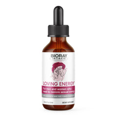 BIORAY Intimate Loving Energy bottle ready for daily use to support vitality