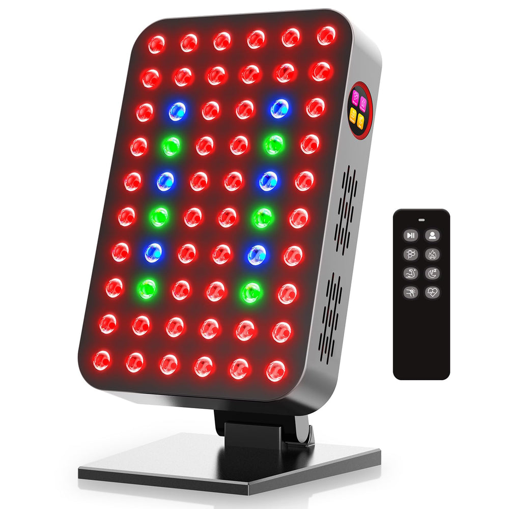 Biored-RLT 300W panel front view demonstrates high-irradiance surface for skincare routines.