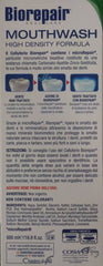 Biorepair Mouthwash packaging emphasizes Italian craftsmanship and trusted design