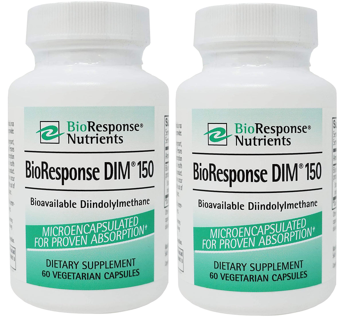 Bioresponse DIM 150 bottle pour for easy daily dosing and quality ingredients.