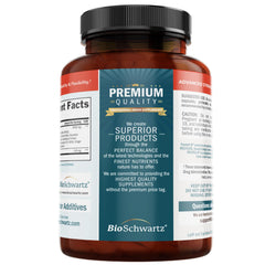 BioSchwartz 180 capsules package indicating broad daily intake support