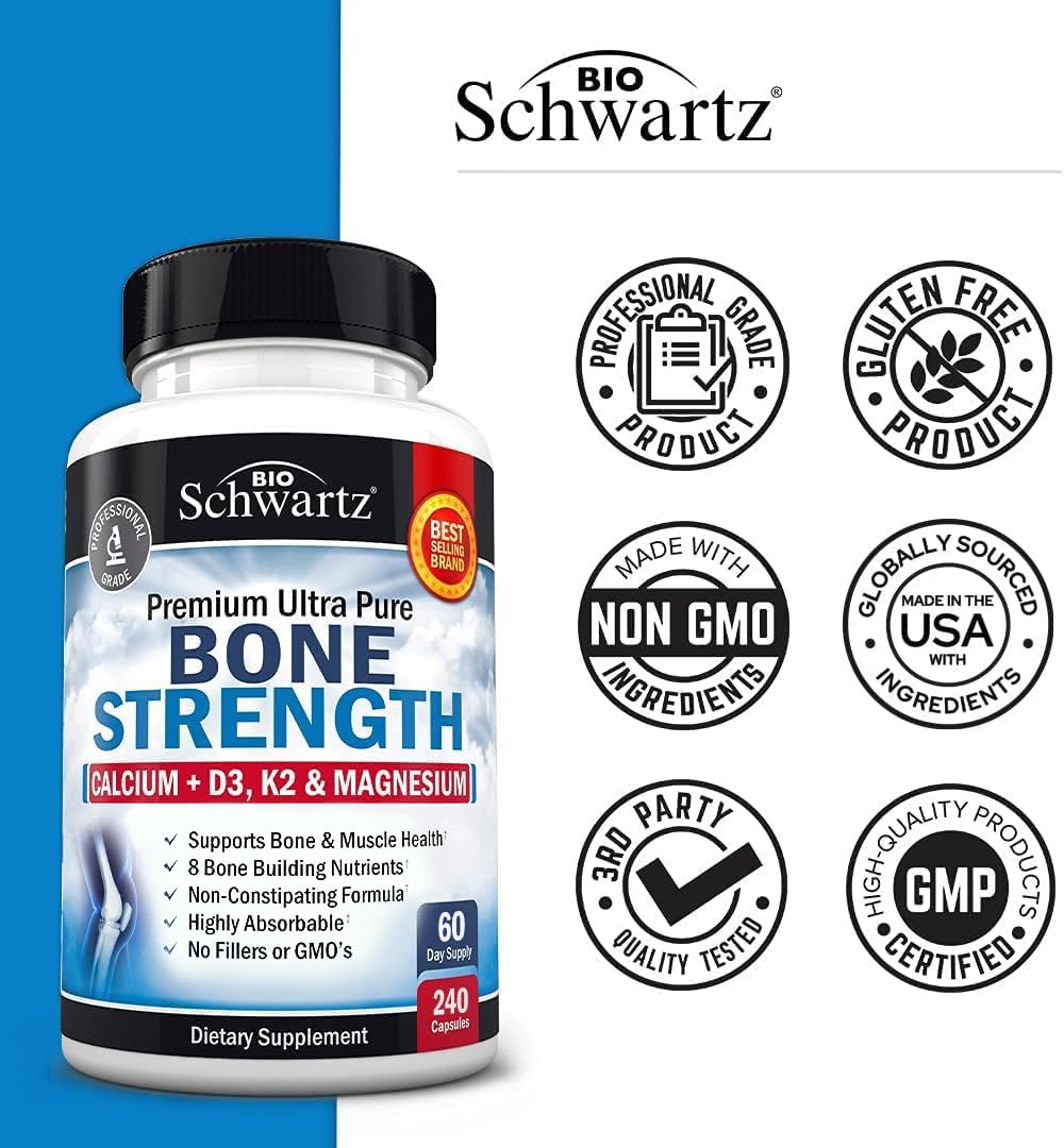 BioSchwartz Bone Strength on a morning routine for daily bone support