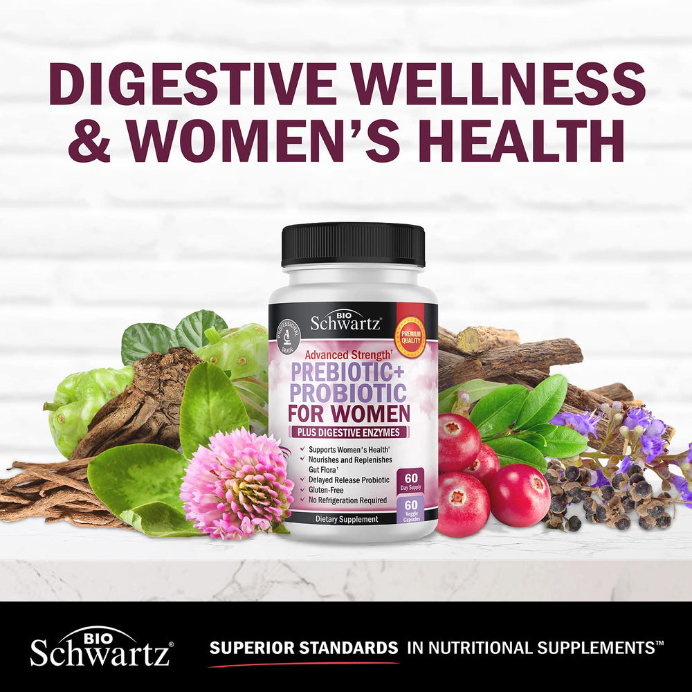 BioSchwartz one-per-day capsule emphasizes easy daily gut and immune support.