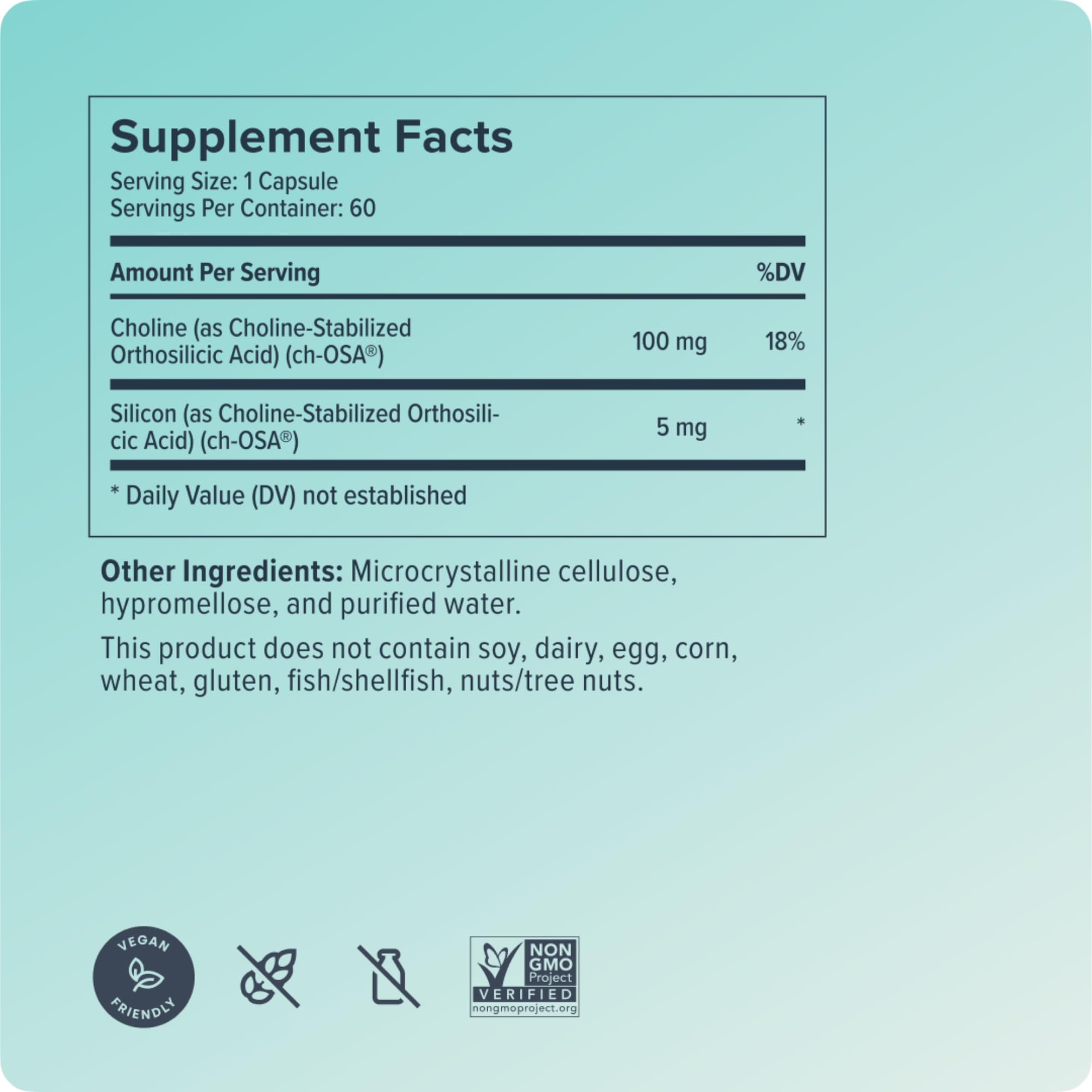 Biosil capsules on wood with natural light for daily beauty routine.