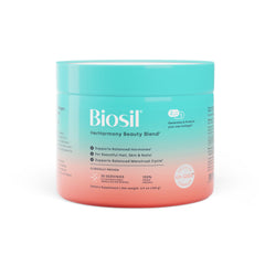 Biosil HerHarmony bottle front highlights daily hormonal support in a clean label.