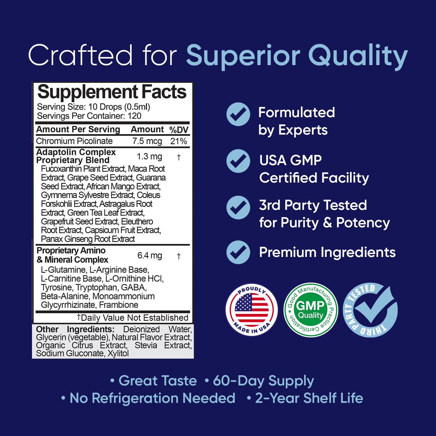 Healthy low-fat recipes accompanying BioSource Labs Complex Diet Drops plan
