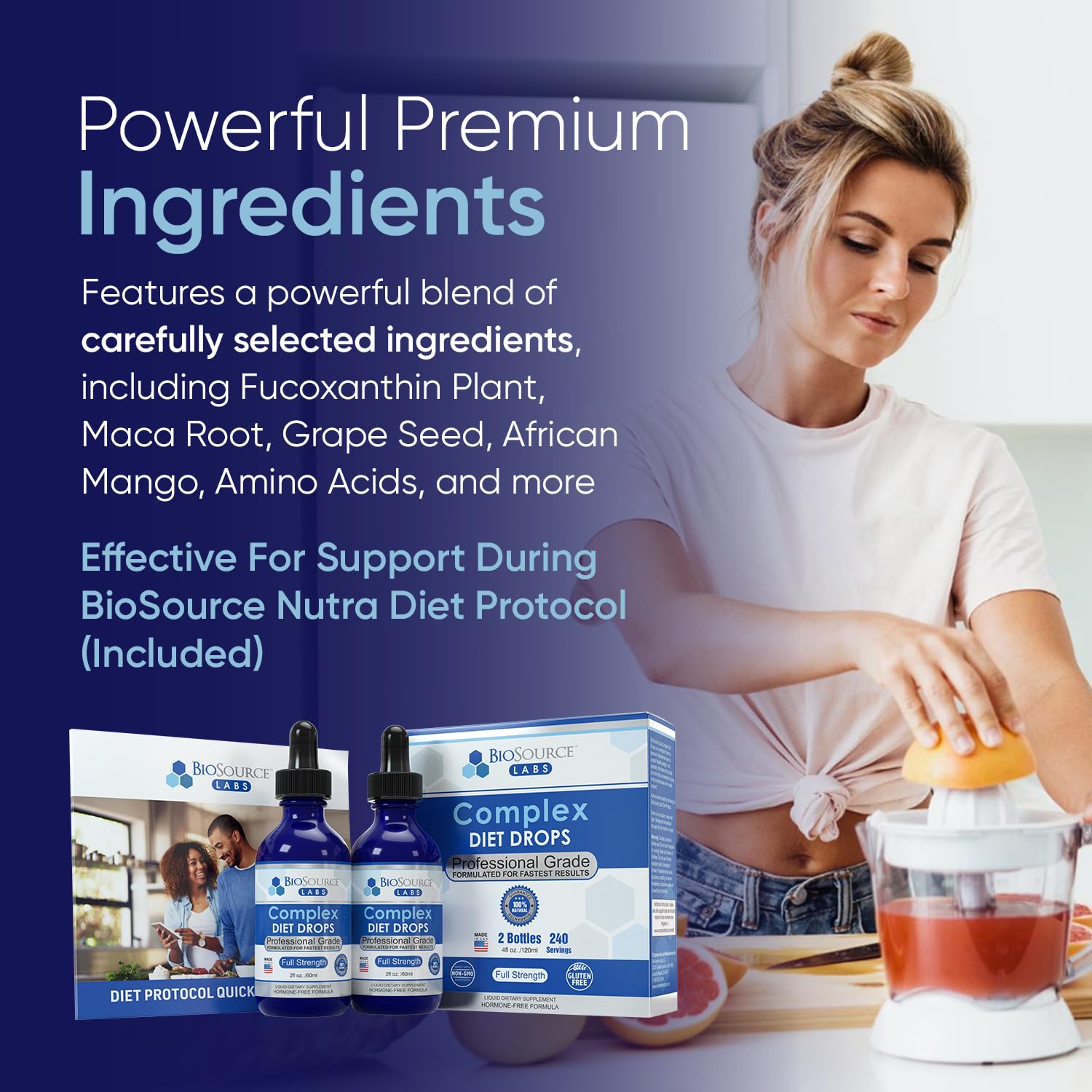 Online tracker access for BioSource Labs Complex Diet Drops