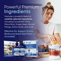 Online tracker access for BioSource Labs Complex Diet Drops