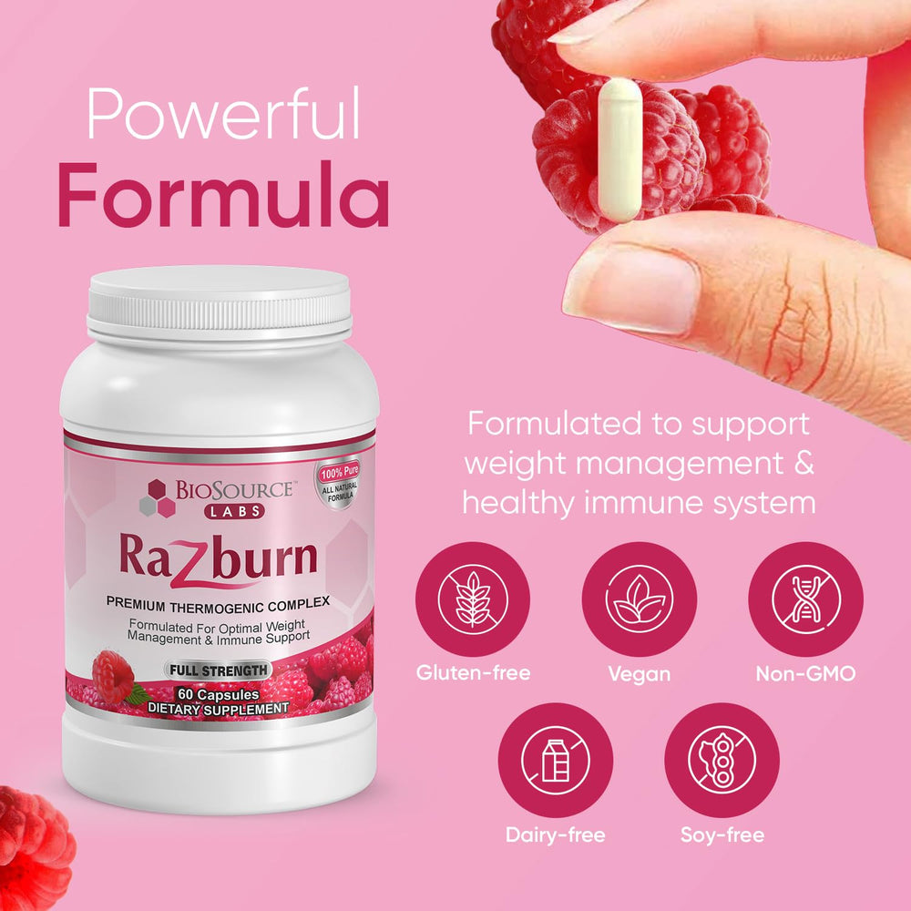 Razburn bottle cap detail showcasing secure packaging and premium quality for ongoing daily use.