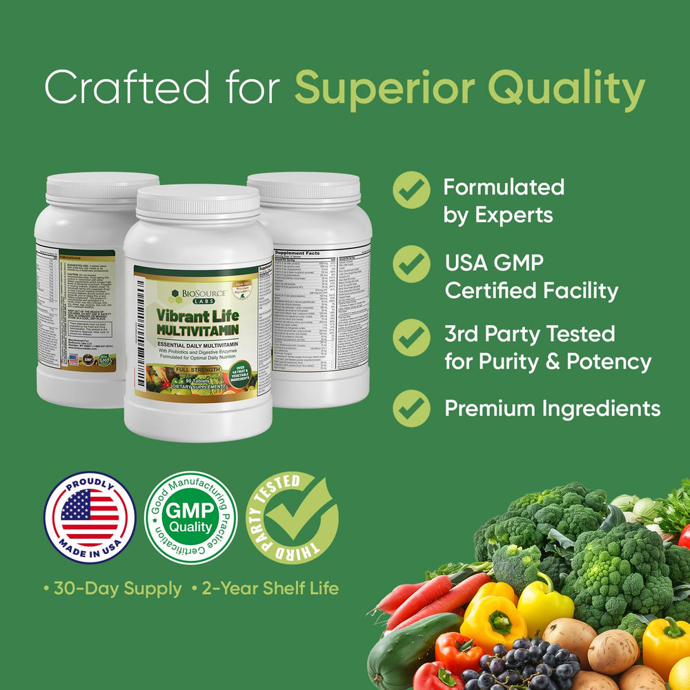 Non-GMO gluten-free icons on Vibrant Life packaging.