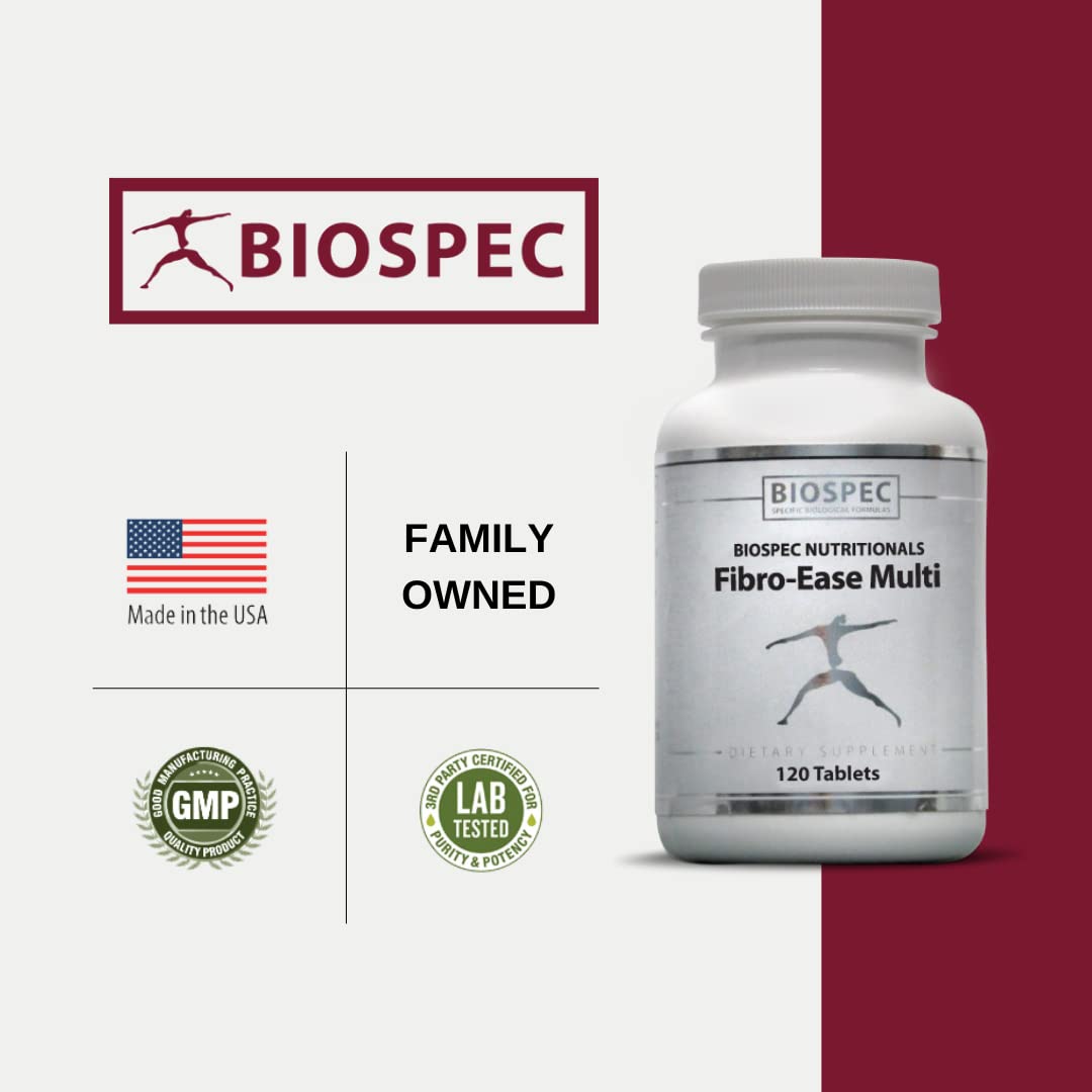 Fibro-Ease Multi bottle cap suggests easy daily use