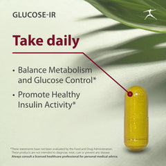 BIOSPEC Glucose-IR berberine capsules demonstrating antioxidant and microbial balance potential.