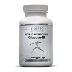 BIOSPEC Glucose-IR bottle front view for everyday wellness support.